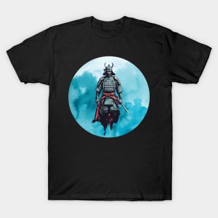 Stylized samurai warrior T-Shirt